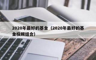 2020年最好的基金（2020年最好的基金投顾组合）