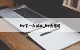 ltc下一次减半_ltc会涨吗