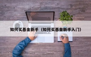 如何买基金新手（如何买基金新手入门）