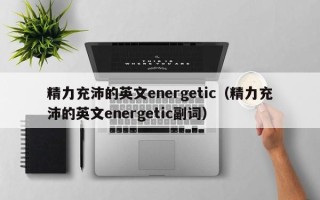 精力充沛的英文energetic（精力充沛的英文energetic副词）