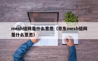 mesh组网是什么意思（京东mesh组网是什么意思）