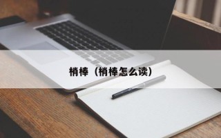 梢棒（梢棒怎么读）