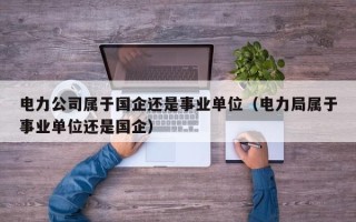 电力公司属于国企还是事业单位（电力局属于事业单位还是国企）