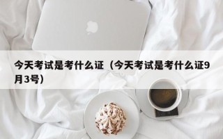 今天考试是考什么证（今天考试是考什么证9月3号）