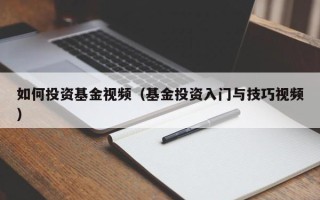 如何投资基金视频（基金投资入门与技巧视频）