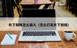 长下划线怎么输入（怎么打出长下划线）