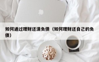 如何通过理财还清负债（如何理财还自己的负债）