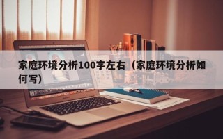 家庭环境分析100字左右（家庭环境分析如何写）