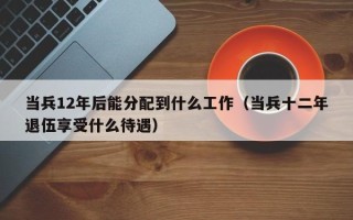 当兵12年后能分配到什么工作（当兵十二年退伍享受什么待遇）