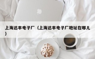 上海达丰电子厂（上海达丰电子厂地址在哪儿）