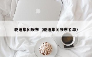 乾道集团股东（乾道集团股东名单）