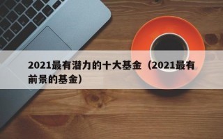 2021最有潜力的十大基金（2021最有前景的基金）