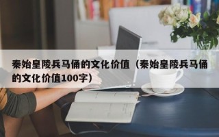 秦始皇陵兵马俑的文化价值（秦始皇陵兵马俑的文化价值100字）