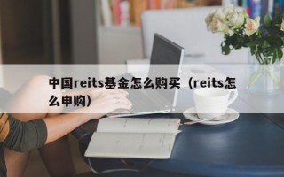 中国reits基金怎么购买（reits怎么申购）