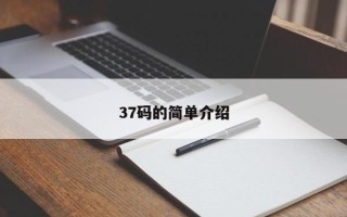 37码的简单介绍