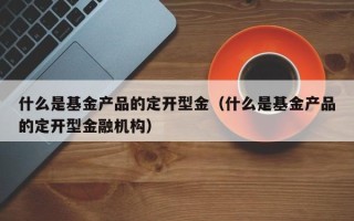 什么是基金产品的定开型金（什么是基金产品的定开型金融机构）