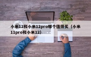 小米12和小米12pro哪个值得买（小米11pro和小米12）