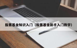 股票基金知识入门（股票基金新手入门教学）