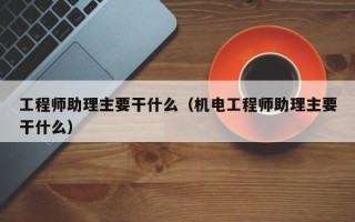 工程师助理主要干什么（机电工程师助理主要干什么）