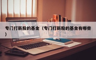 专门打新股的基金（专门打新股的基金有哪些）